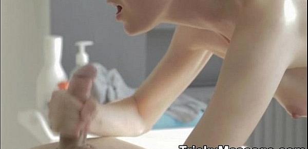  MassageRoom Hard-Sex Featuring Pretty Euro Teen